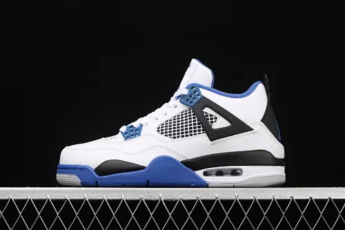 All categories Air Jordan Jordan series basketball shoes Air Jordan 4 G version Air Jordan 4 Retro AJ4 Joe 4 white and blue 308497-117